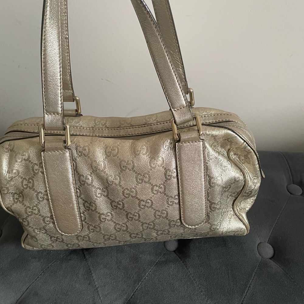 Gucci Metallic Gold Women's Bag